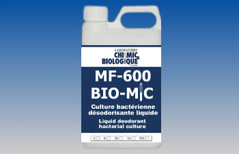Liquid deodorant bacterial culture